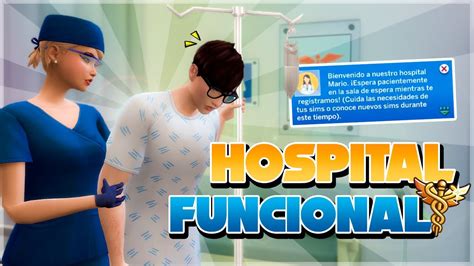 como ir al hospital en los sims 4